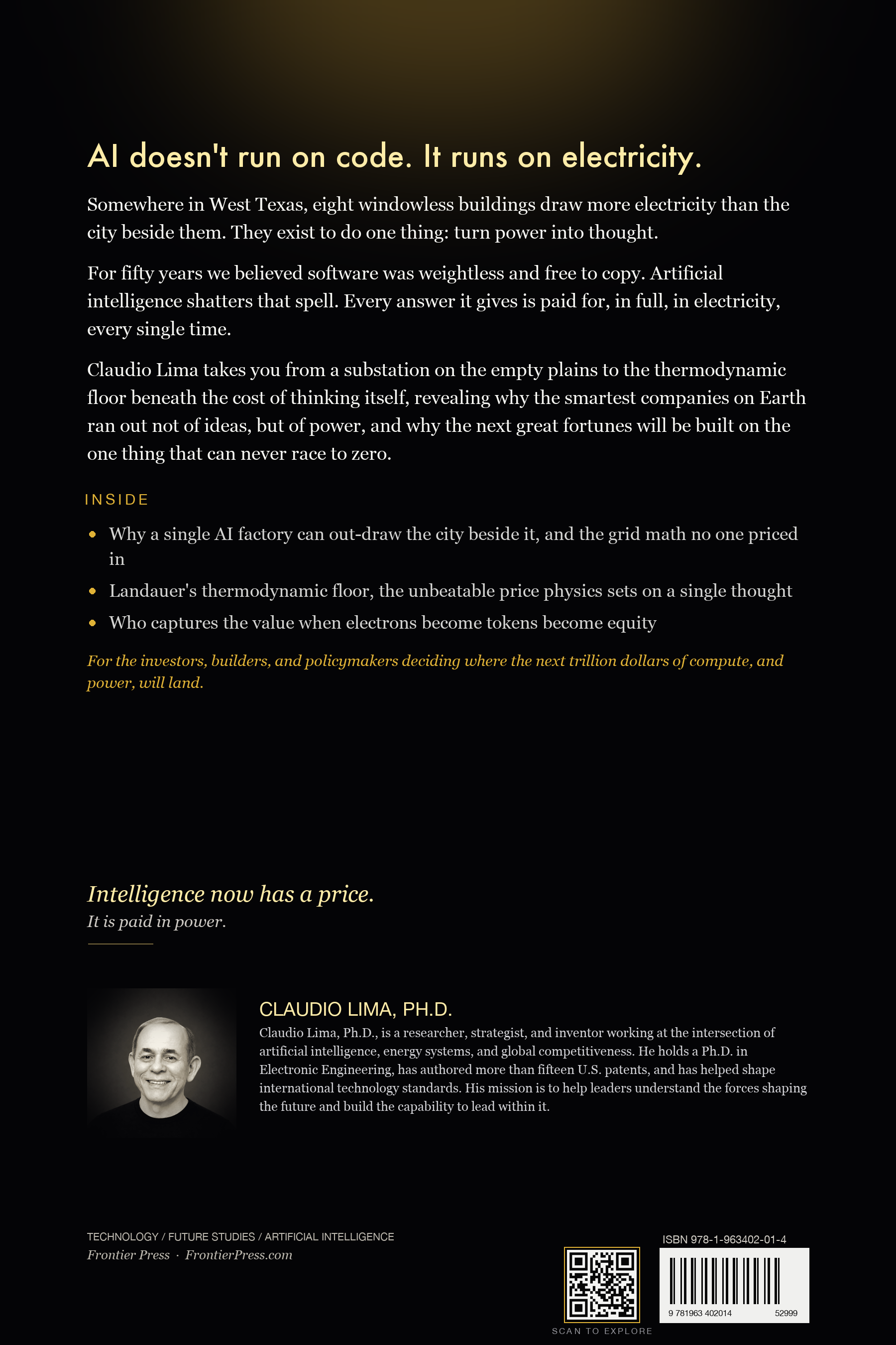 The Machine That Ate Power, back cover